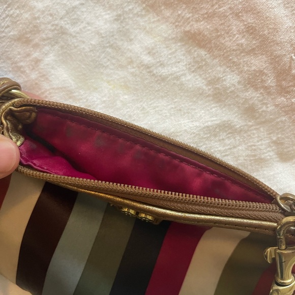 Coach | Julia Legacy Stripe Multicolor wristlet - Picture 4 of 11